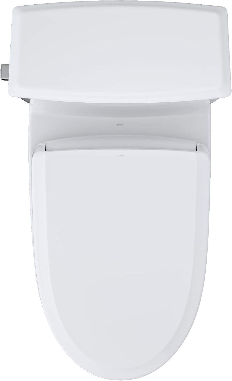 TOTO® WASHLET®+ Connelly® Two-Piece Elongated Dual Flush 1.28 and 0.9 GPF Toilet and Classic WASHLET S7 Contemporary Bidet Seat with Auto Flush, Cotton White - MW4944724CEMFGA#01
