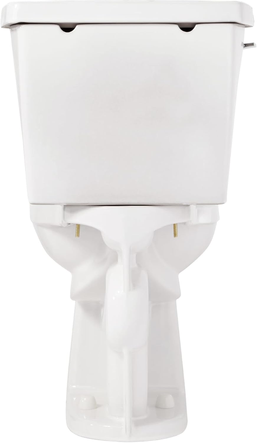Bradenton 1.28 GPF Two Piece Round Toilet with 12' Rough-In and Left Hand Lever - Seat Included