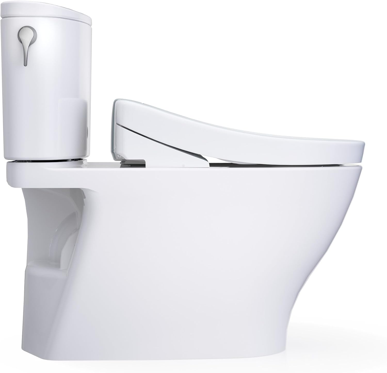 TOTO® WASHLET®+ Nexus® Two-Piece Elongated 1.28 GPF Toilet with S5 Bidet Seat, Cotton White - MW4423446CEFG#01
