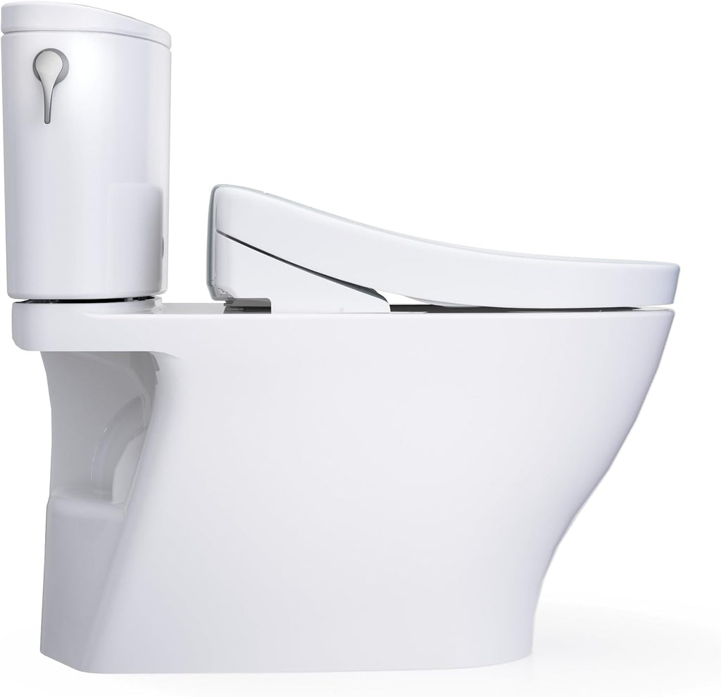 TOTO® WASHLET®+ Nexus® 1G® Two-Piece Elongated 1.0 GPF Toilet with S5 Bidet Seat, Cotton White - MW4423446CUFG#01
