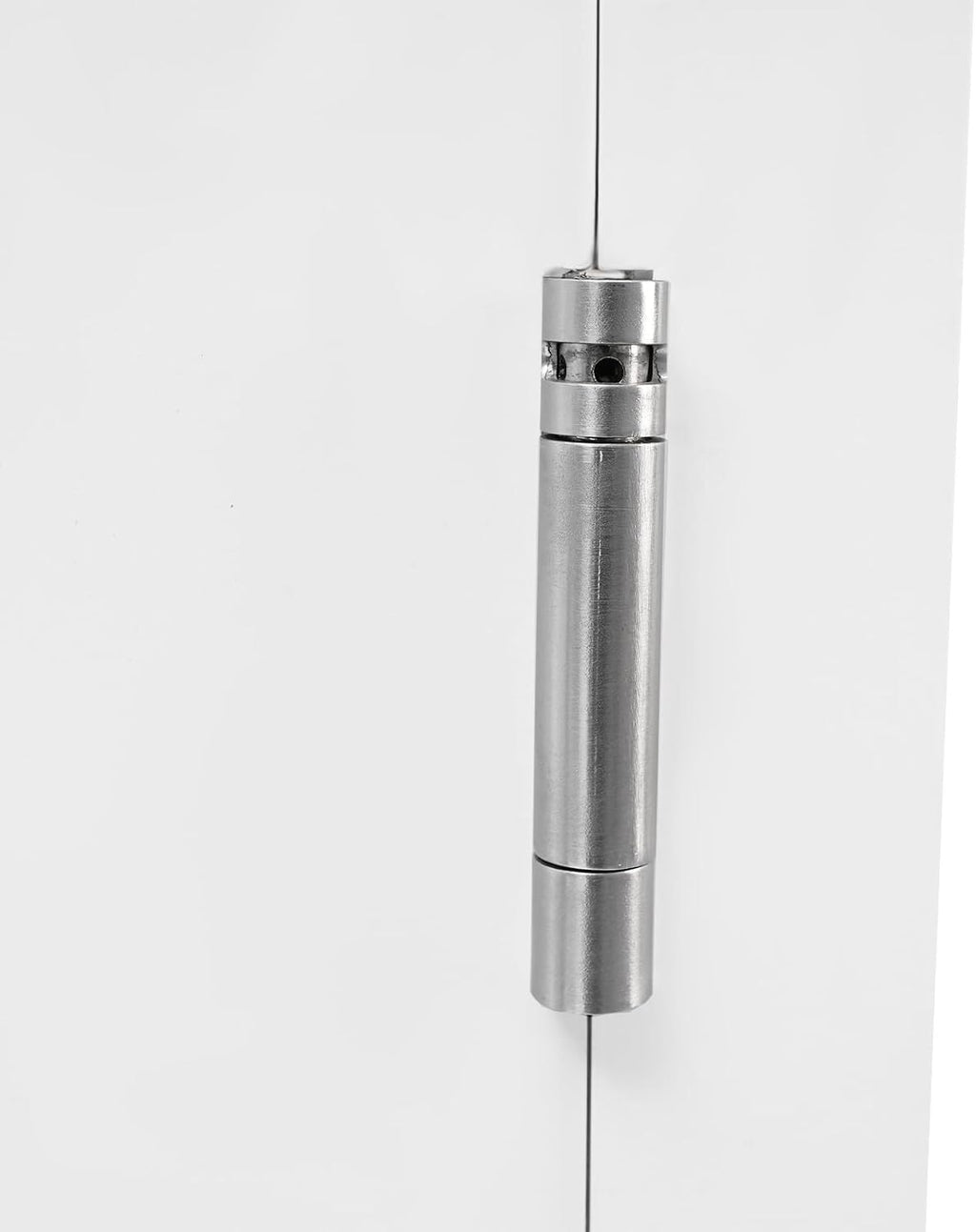 Swinging Doors Cafe Doors with 3 Hinges,Wood Swing Door Interior Saloon Half Partition Door for House Kitchen Shop Entrance Pub Porch(24.02 * 35.83in-White)