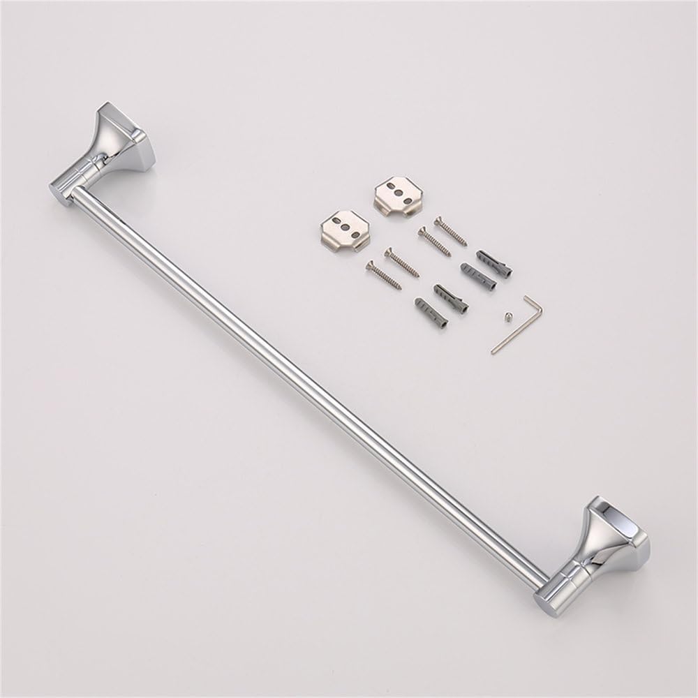 Towel Rack Towel Hanger Bath Towel Holder Wall Hanging Towel Bars Stainless Steel Bathroom Shelf Kitchen Cloth Rack,Black B