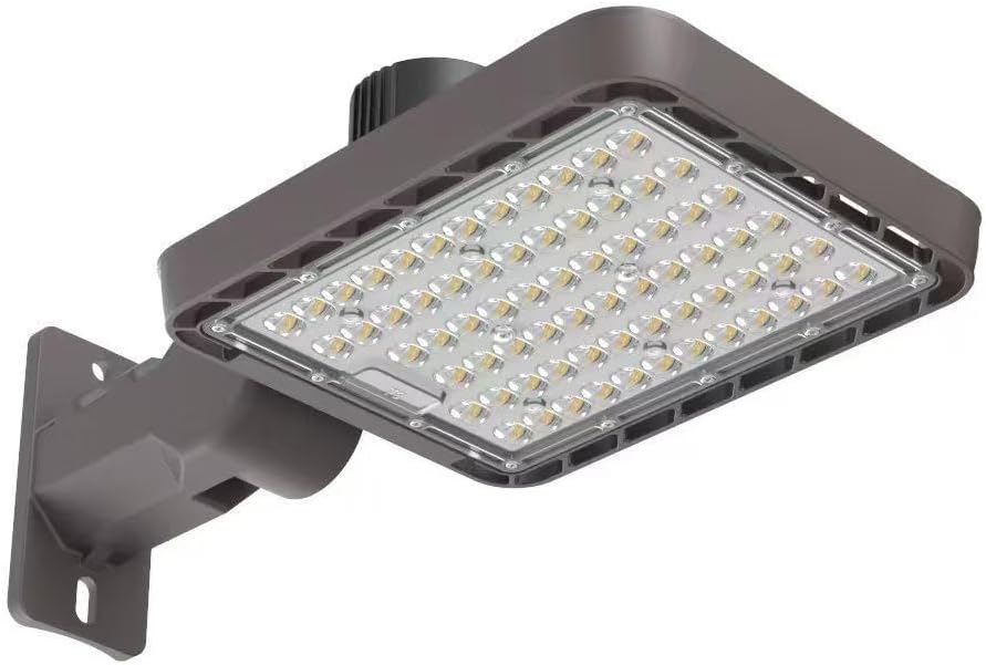 CYLED 200W LED Shoebox Pole Light, 23,800 Lumens Parking Lot Lights (550W Equivalent), Outdoor Light Fixtures, 6000K Led Street Area Lighting, 120 Beam Angle, IP65