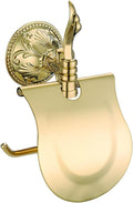 KETTEL Luxury Gold Bathroom Accessories ，Antique Bathroom Shelves Accessories ，Towel Bar Accessories,Bathroom Hardware (Color : Toilet Brush Holder)