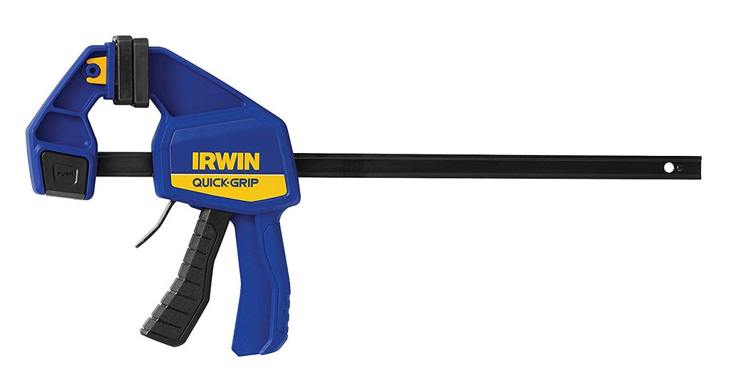 IRWIN QUICK-GRIP One-Handed Bar Clamp, Medium-Duty, 12', 5 Pack, 1964718