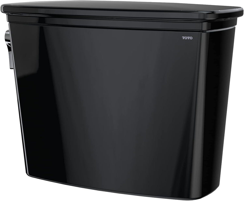 TOTO Drake Transitional 1.28 GPF Toilet Tank with WASHLET+ Auto Flush Compatibility, Ebony - ST786EA#51