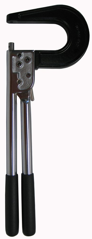 Hand Rivet Squeezer for Solid & Tubular Rivets, with A 4' Reach, & 2' Gap. Will Set Rivets UP to 1-3/4 INCH in Length. Also Includes 2 SQ-3-22 (1/2' Height Dia .) Flush Squeezer Dies.