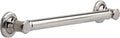Delta Faucet 41618-PN Wall Mounted 18' ADA Decorative Bath Safety Grab Bar in Polished Nickel