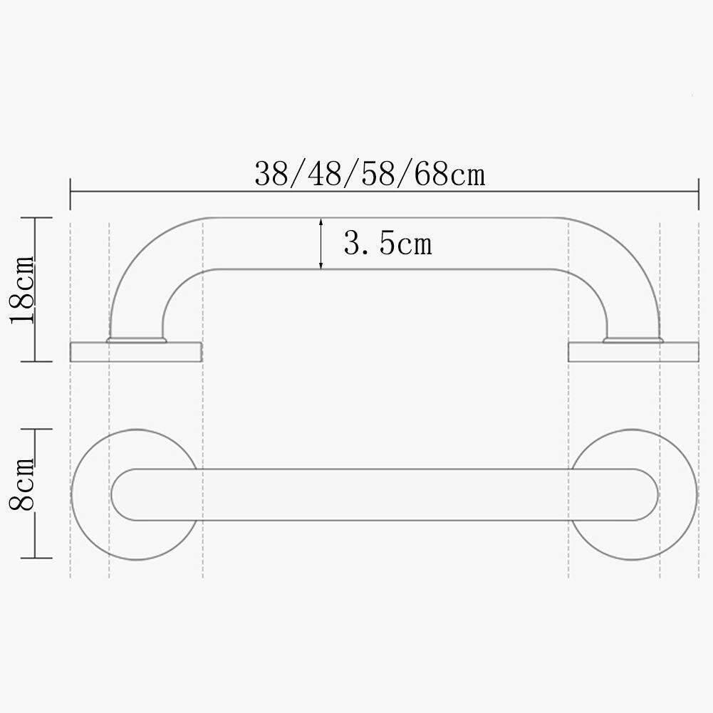Grab Rails for Bathroom Handrails Grab Bar Stainless Steel,Polished Chrome Bathroom-Skid ren ly Bathroom Bath Towel Hange