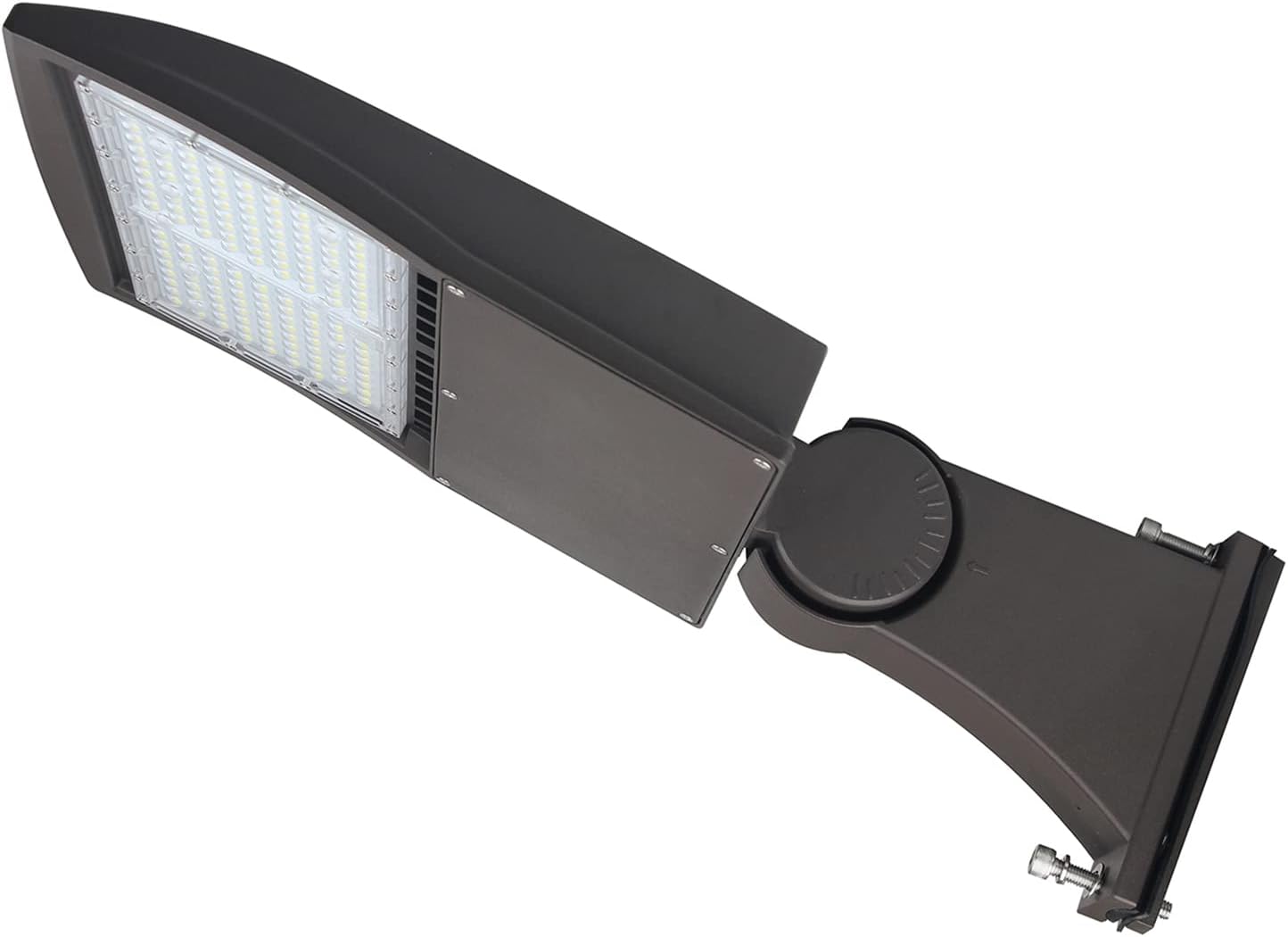 OSTEK 150W LED Parking Lot Light 21,000 LM (140lm/w) 5000K LED Pole Light Outdoor Area Street Lighting [600-700W HID/HPS Equiv.] Adjustable Direct Arm- Commercial Shoebox Light 100-277V