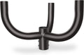 ledmo Round Triple 120° Bullhorn Tenon Adaptor Bracket for Three Fixtures, Heavy Duty 2-3/8' Parking Lot Light Mounting Bracket, Top Vertical Mounting Arm for Outdoor Street Pole Light