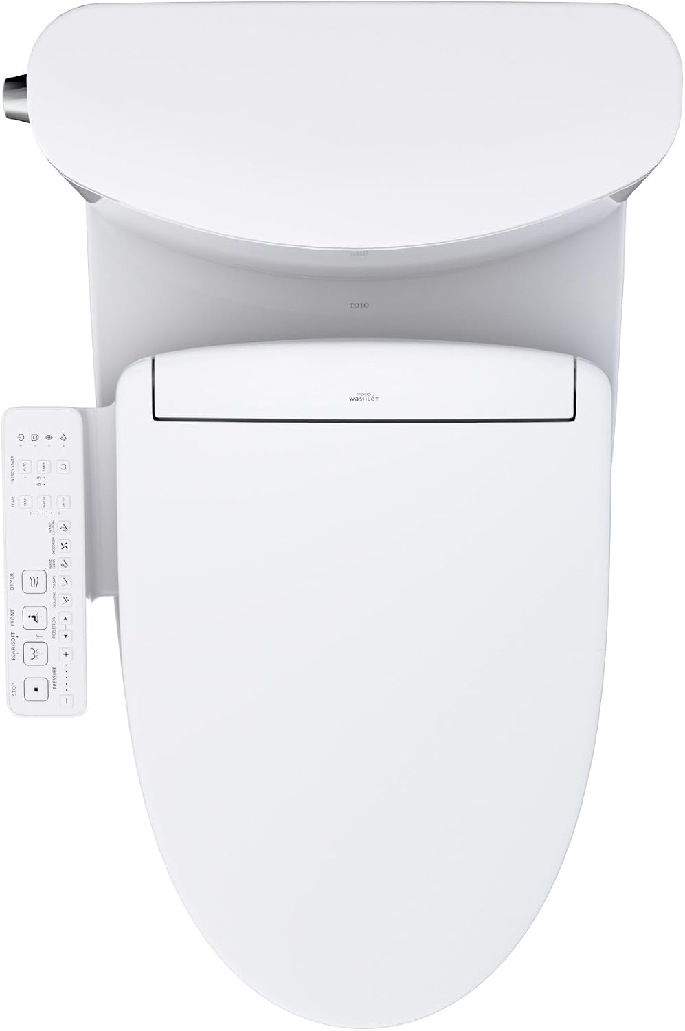 TOTO® WASHLET®+ Nexus® 1G® Two-Piece Elongated 1.0 GPF Toilet with S2 Bidet Seat, Cotton White - MW4423346CUFG#01