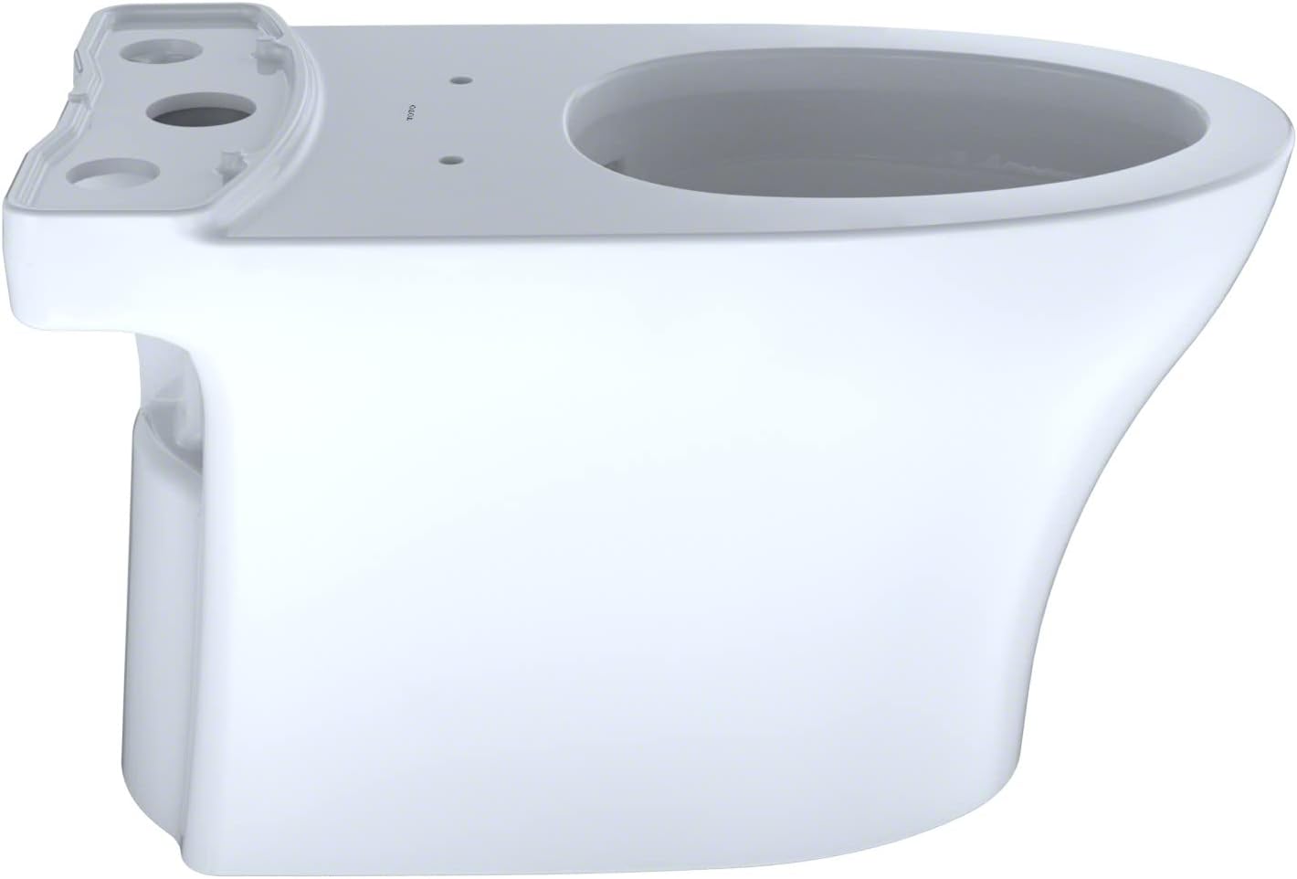 TOTO Aquia IV Elongated Skirted Toilet Bowl with CEFIONTECT, Cotton White - CT446CUGN#01