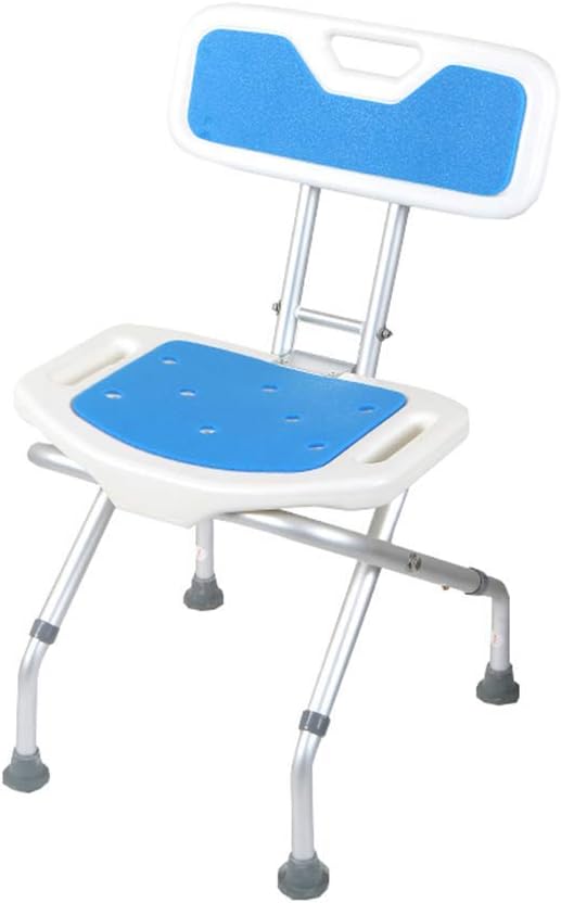 Bath Stools,Folding Shower Stool - Adjustable Height | Shower/Bath Chair for Elderly People with Disabilities or Pregnant Women