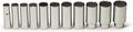 Wright Tool 402 1/2 Inch Drive 11 Piece 12 Point Deep Socket Set 1/2 to 1-1/8 Inch Wright Drive 2.0 USA Made Forged Steel Precision Heat-Treated