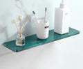 Marble Paper Towel Holder, Towel Rod, Wall Mounted Toilet Paper Holder, Shelf, green-50 Long Shelf