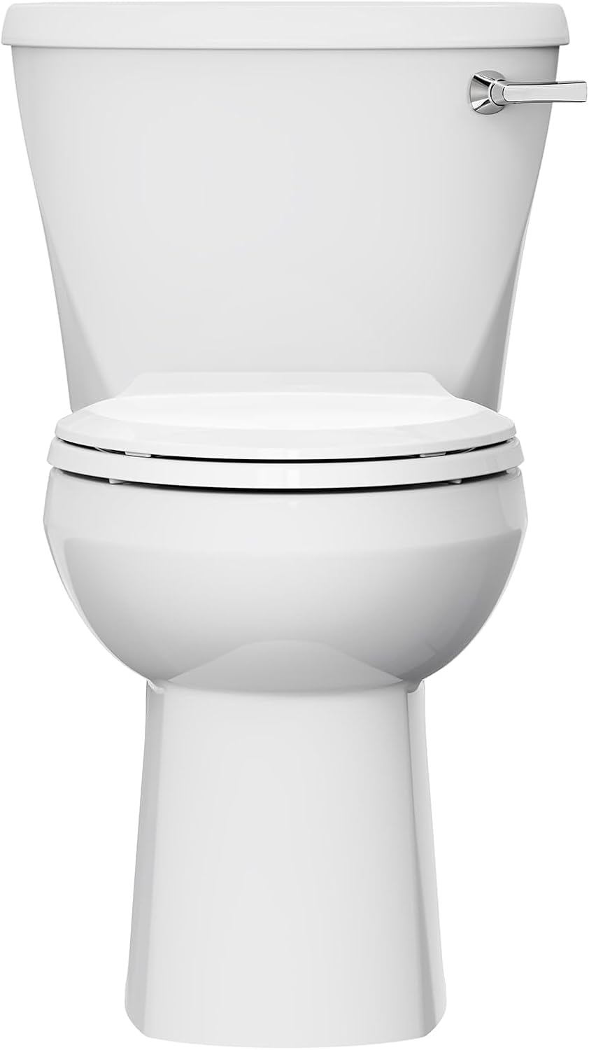American Standard 250AA105.020 Colony 3 Chair Height Elongated Two-Piece Toilet, White