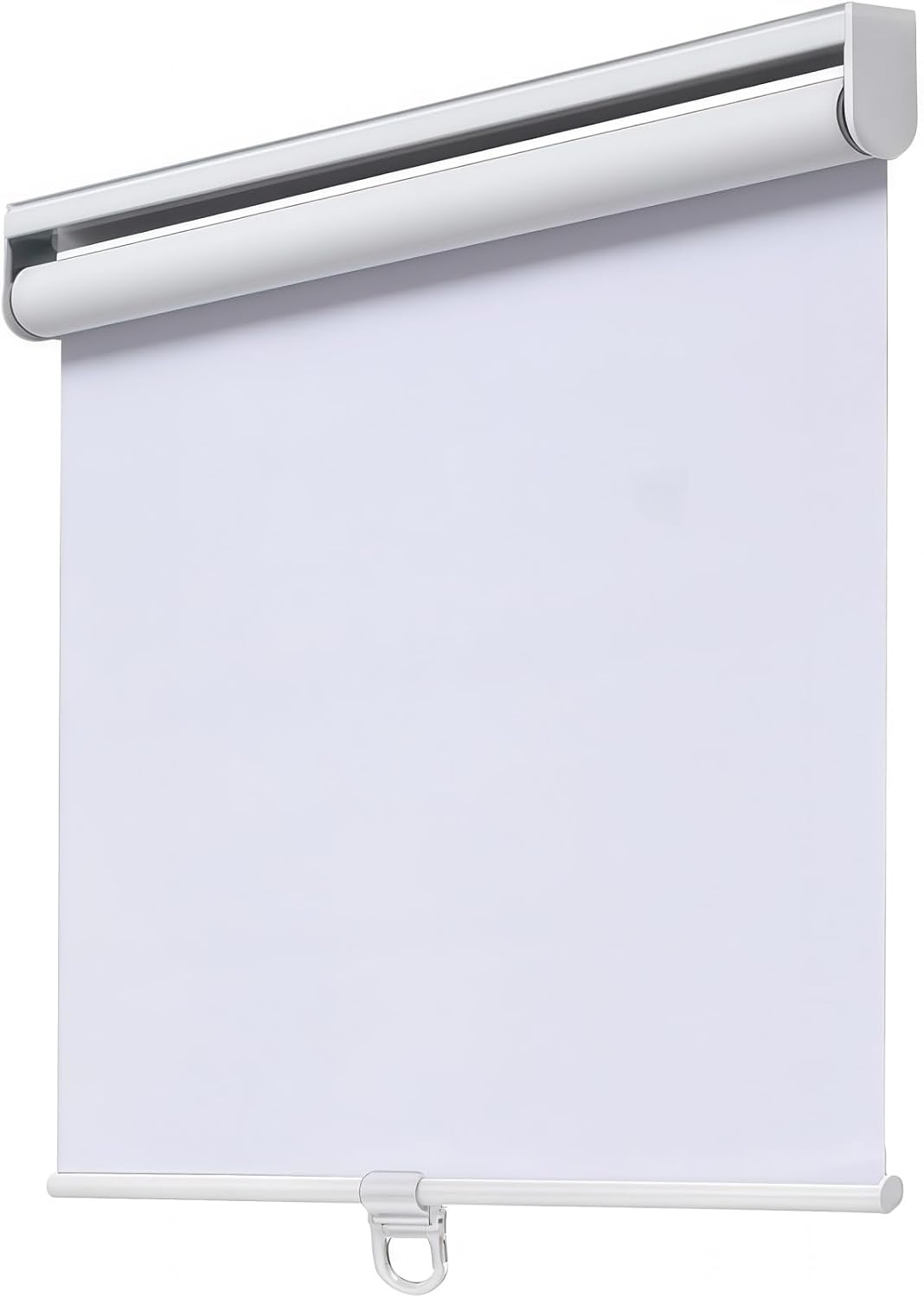 Cordless Roller Shades Room Darkening with Spring System Rolled Up Shades Blackout Blinds Door Windows Blinds for Home and Office UV Protection Window Blind.White.43 W x 104' H
