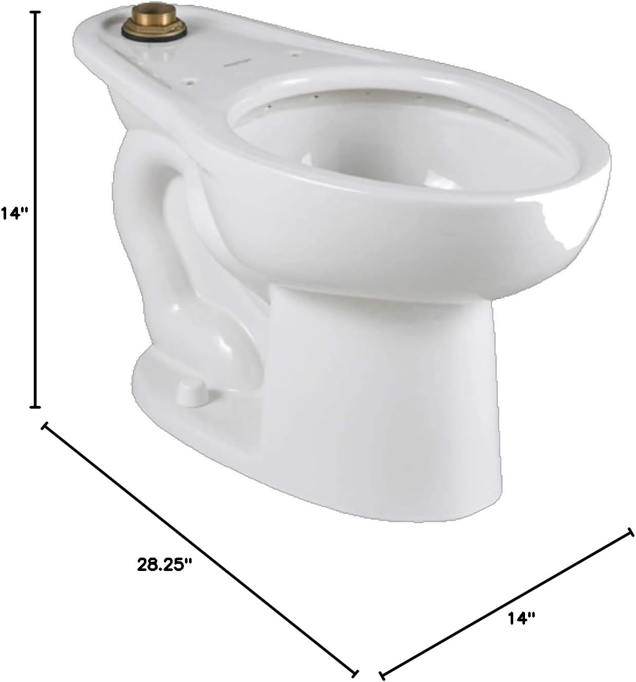 American Standard 2599.001.020 Toilet Bowl, White