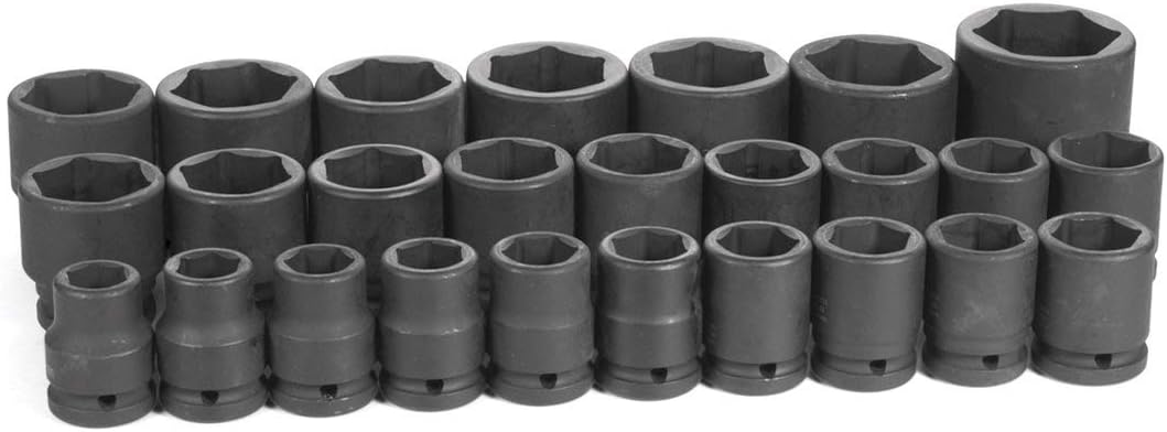 Grey Pneumatic (8026M) 3/4' Drive 26-Piece Metric Master Socket Set
