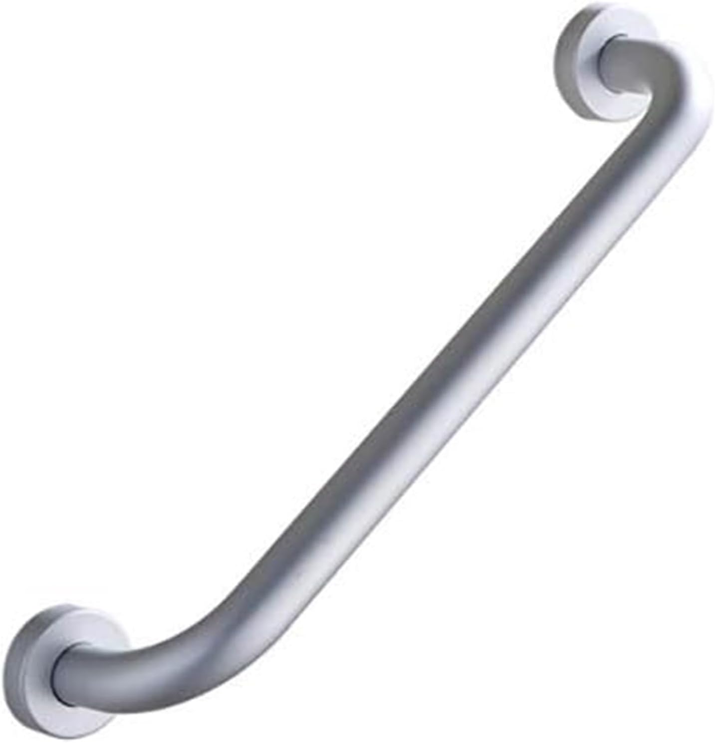 Grab Bars,Bathroom Safety Handrail Anti-Slip Wall Mount Space Aluminum Shower Bars Towel Rack Fit Bathtub Bathroom Kitchen Stairway Use (Blanc-30cm