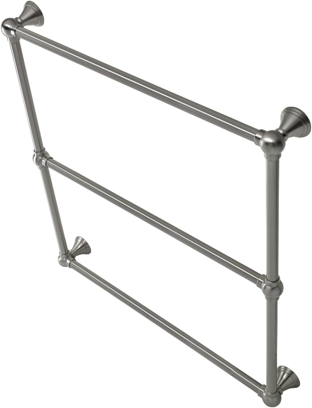Kingston Brass DTC323019SN Maximilien Wall Mount Towel-Rack, Brushed Nickel