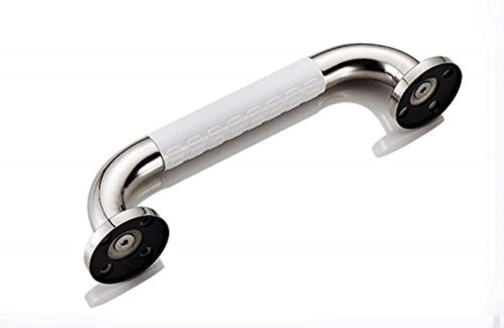 Grab Bars Handle Safety Support Hand Rails, Shower Grab Bar, 18-Inch Bathroom Grab Bar 304 Stainless Steel Polished Chrome Safety Support Handrail Elderly Disabled Anti-slip Nylon Safety Handle Towel