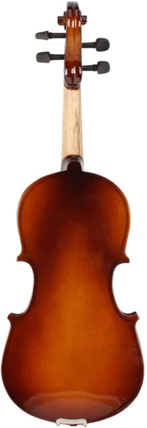 TSTS Basswood 1/2 Acoustic Violin with Case Bow Inside Soft Box Natural Violin Musical Instruments Adults Violins