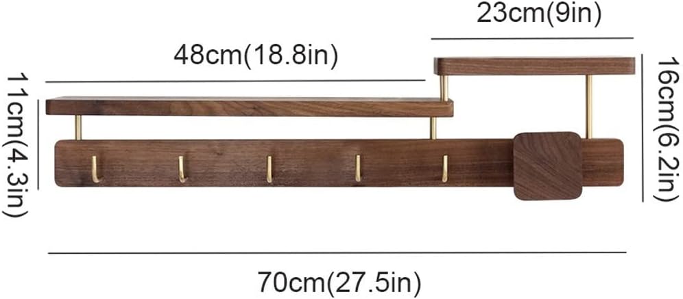 Coat Rack Hook Wall-Mounted Coat Rack Hook Entryway Hooks Creative Key Coat Hook Hook Wall-Mounted Storage Rack Hat Racks for Baseball Caps Coat Hooks (Color : A)