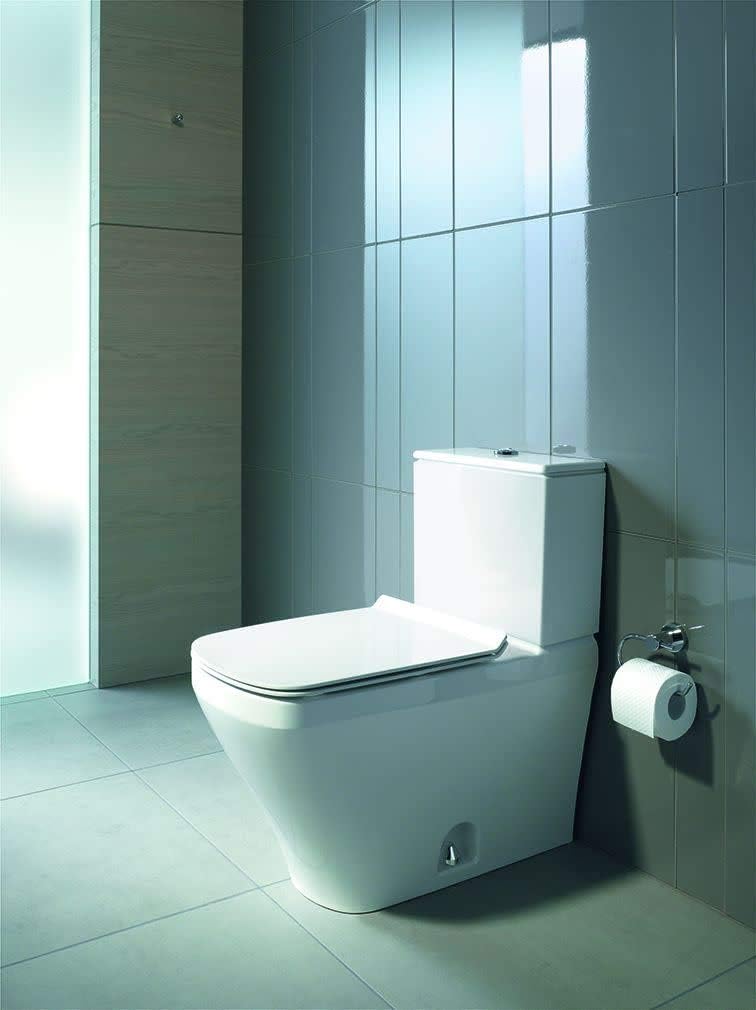 Two-Piece toilet DuraStyle white siphon jet elongated HET