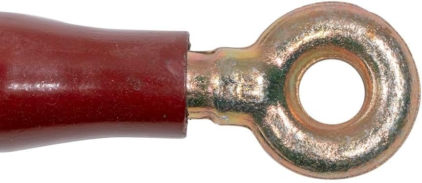 Mytee Products 4 Pack 5/16'-3/8' Heavy Duty Ratchet Lever Load Binder w/Grab Hooks and Eye 7100 Lbs Working Load Limit - Red | Tie Down Hauling Chain Binders for Flatbed Truck Trailer