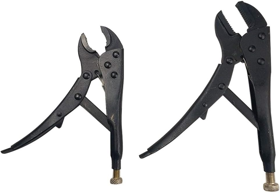 Locking Pliers Gourd Mouth Straight Jaw Lock Mole Plier High Carbon Steel Wear Resistant Vise Grip Clamping Hand Tools