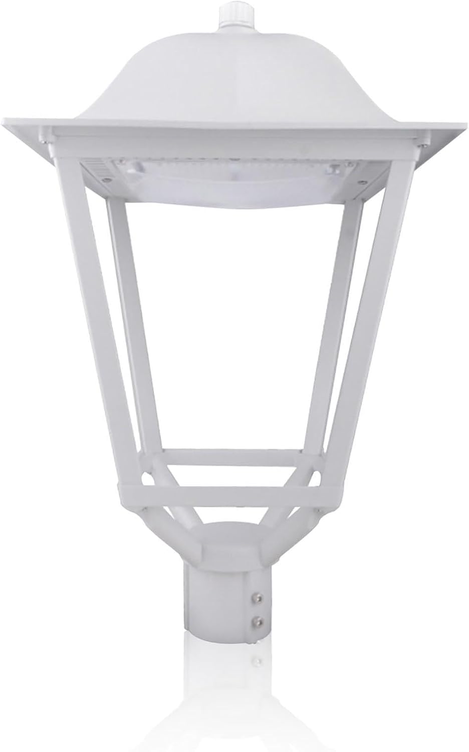 75W LED Post Top Light, Adjustable Color Temperature 3000K/4000K/5000K, AC100-277V 13000LM Outdoor Garden Lights Fixture, IP65 Waterproof Commercial Street Area Lighting, DLC/ETL Listed