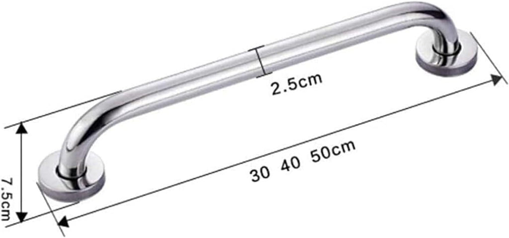 Handrails,Grab Handles Safety,Handrails Grab Bar Bronze Polished Bathroom,Towel Rack Brushed Nickel Handrail Bathtub Shower Toilet Assist Elderly, 50Cm