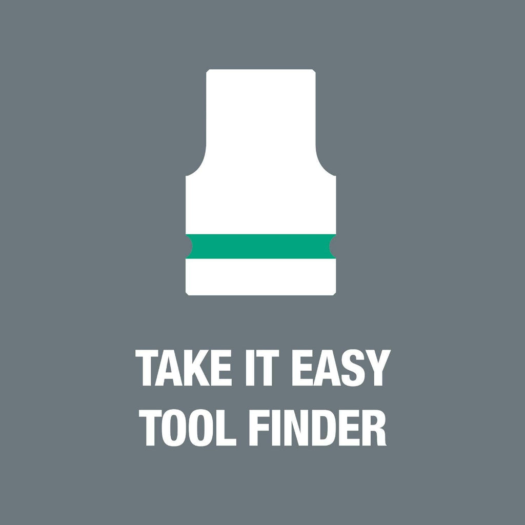 Wera 05004202001 8767 C TORX® HF 1 Zyklop bit socket set with 1/2' drive, with holding function, 9 pieces