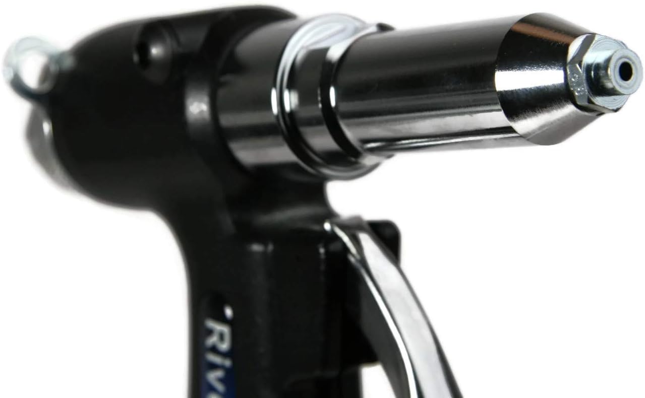 Pop Rivet Pneumatic Air Powered Riveter Rivet Gun for Blind Rivets - 3/16' Capacity