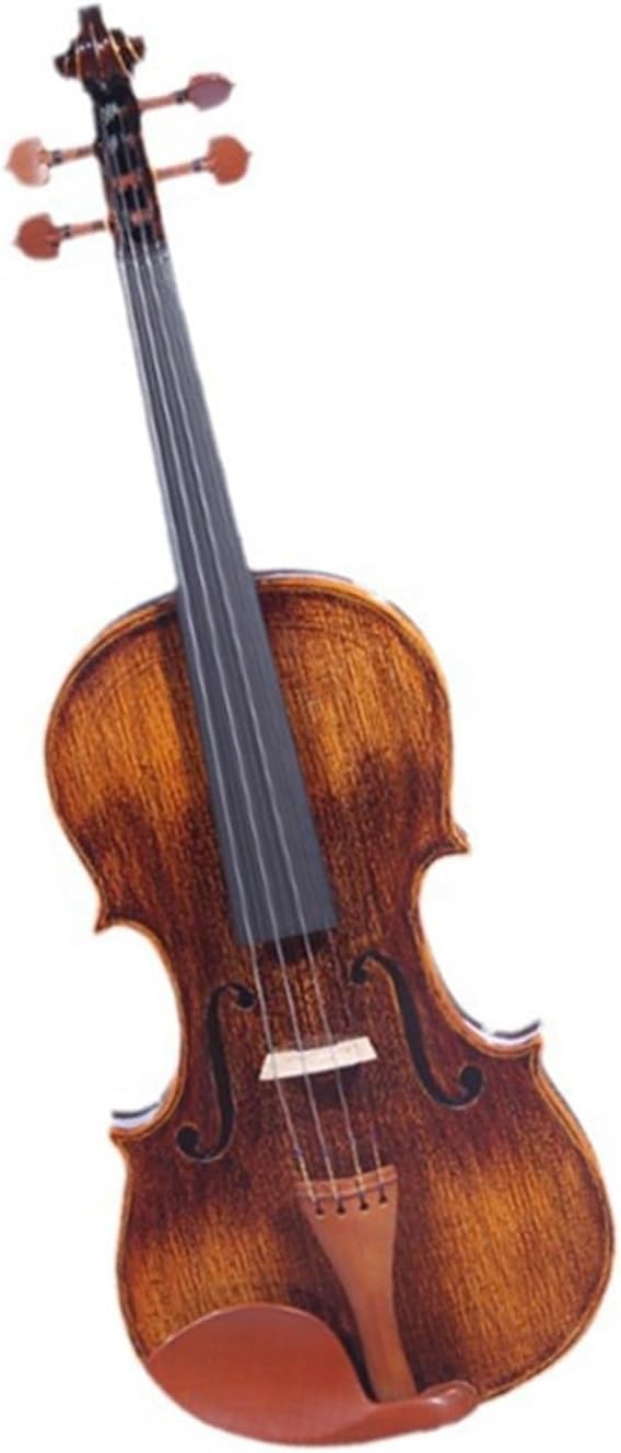Violin 1/2 Violin Adult Beginner Handmade Solid Wood Pattern Maple Musical Instrument Practice(1/4)