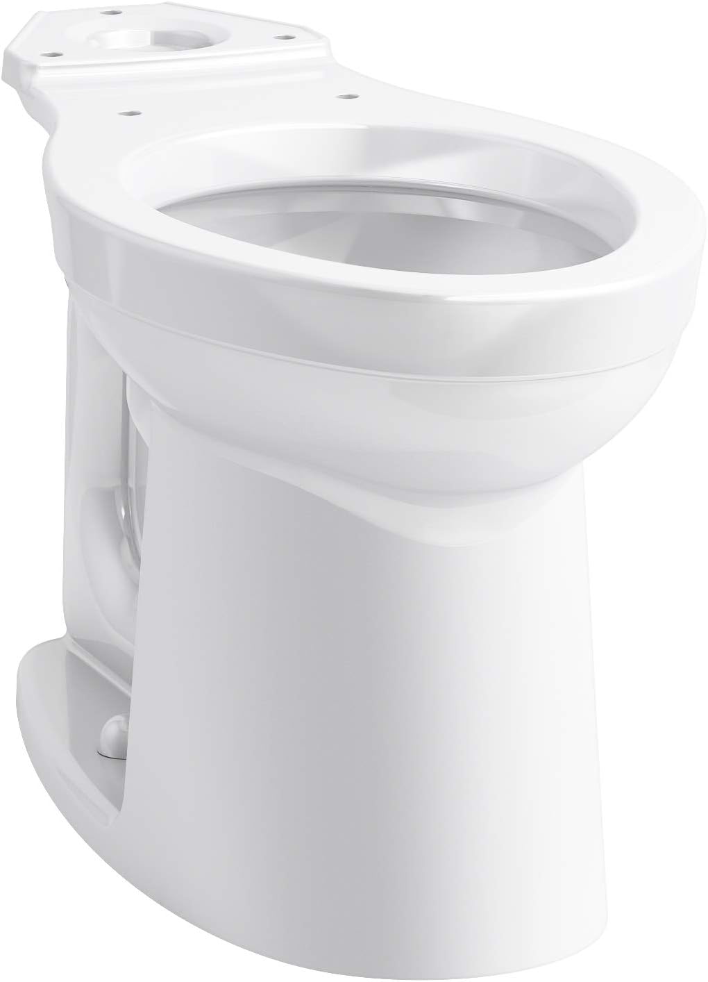 KOHLER Kingston™ Comfort Height® two-piece Elongated 1.28 gpf Toilet with Right-hand Trip lever