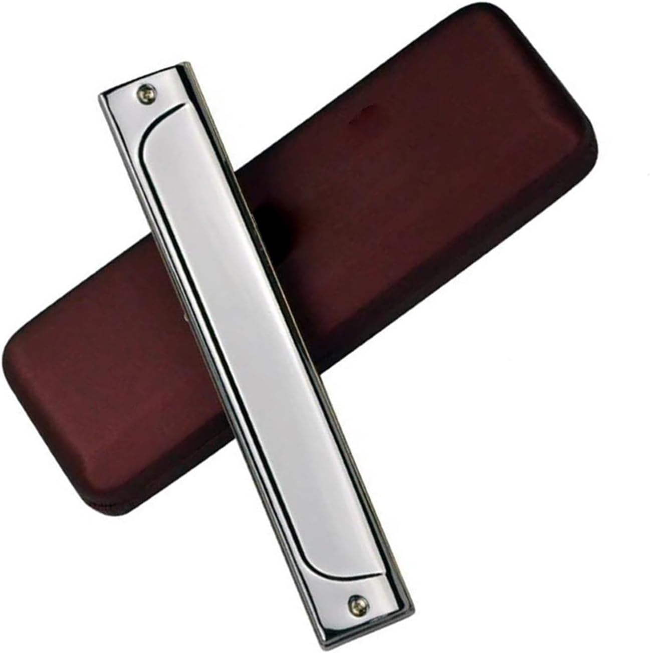 Tremolo Harmonica Professional 24 Hole Mouth Organ Wind Musical Instruments Adult Harmonica Professional (Color : D1)