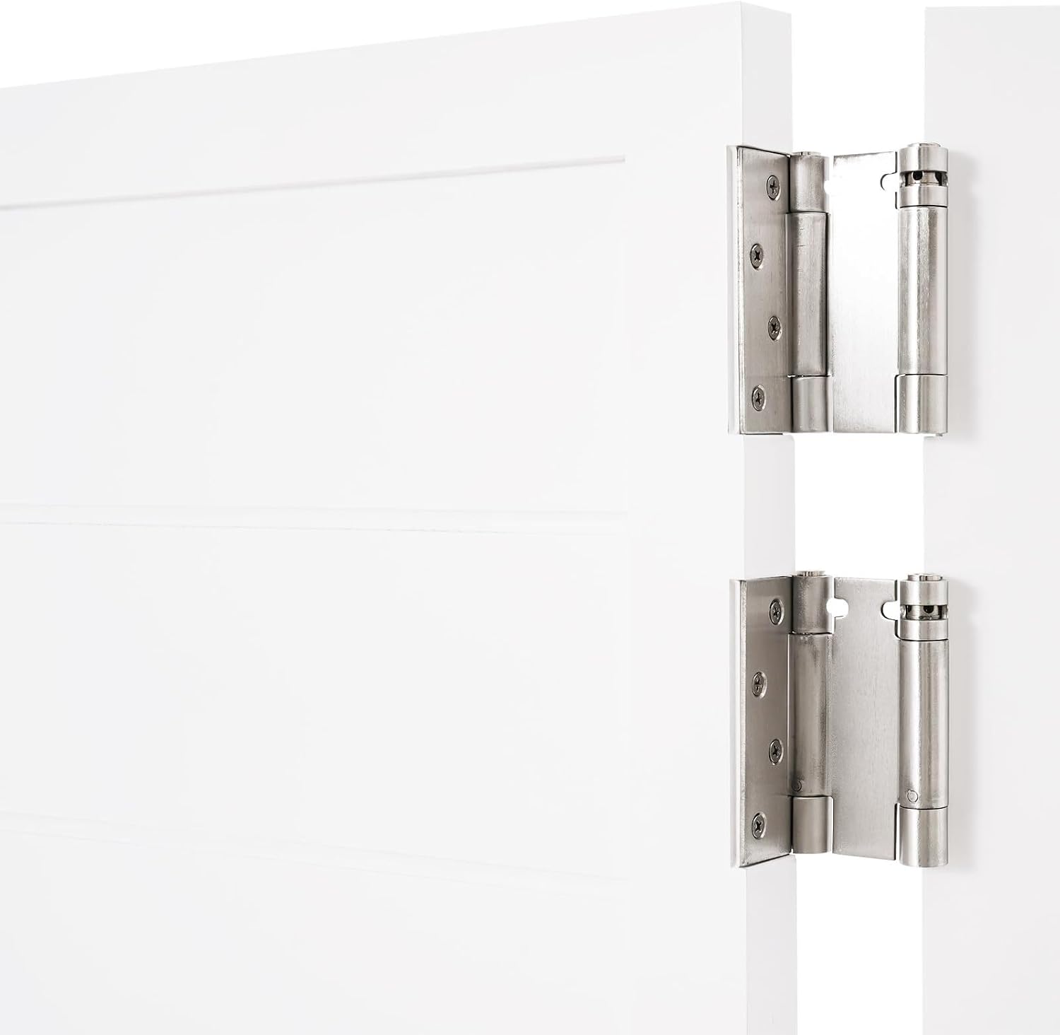 Swinging Cafe Door,Pine Wood Saloon Door Includes Hinges, Single Half Doors for Kitchen Shop Entrance Partition Pub(White,23.6x35.4in)