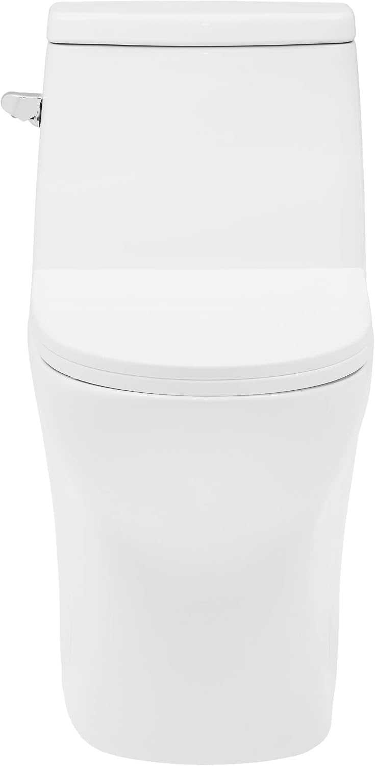 Ivy One-Piece Elongated Toilet Left Side Flush, 10' Rough-In 1.28 gpf