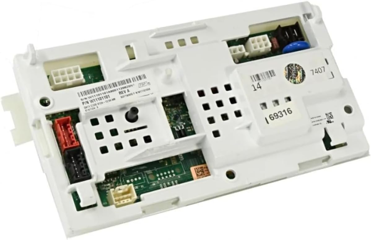 W11101101 Washer Control Board W11170319 (AP6285268) Replaces Part 4843513, PS12348139 Compatible with Whirlpool WTW4816FW2