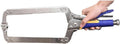 C clamp, 6/9/11/14/18 Inch C Type Multi-Function Steel Clip Vise Grip Locking Plier Pincers Woodworking Clamps(14 Inch)