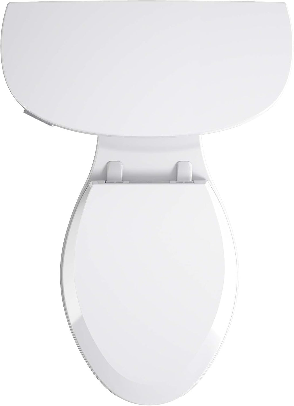 KOHLER Kingston™ Two-Piece Elongated 1.28 Gpf Toilet with Left-Hand Trip Lever, and Tank Cover Locks