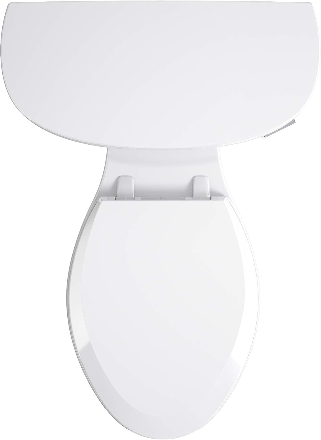 KOHLER Kingston™ Comfort Height® two-piece Elongated 1.28 gpf Toilet with Right-hand Trip lever