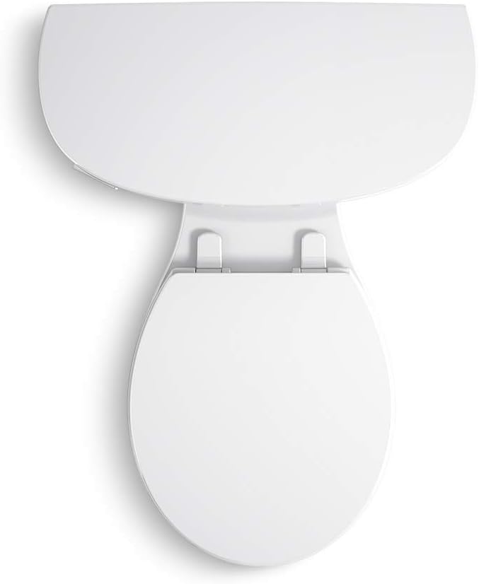 KOHLER Kingston™ Two-Piece Round-Front 1.28 Gpf Toilet with Left-Hand Trip Lever