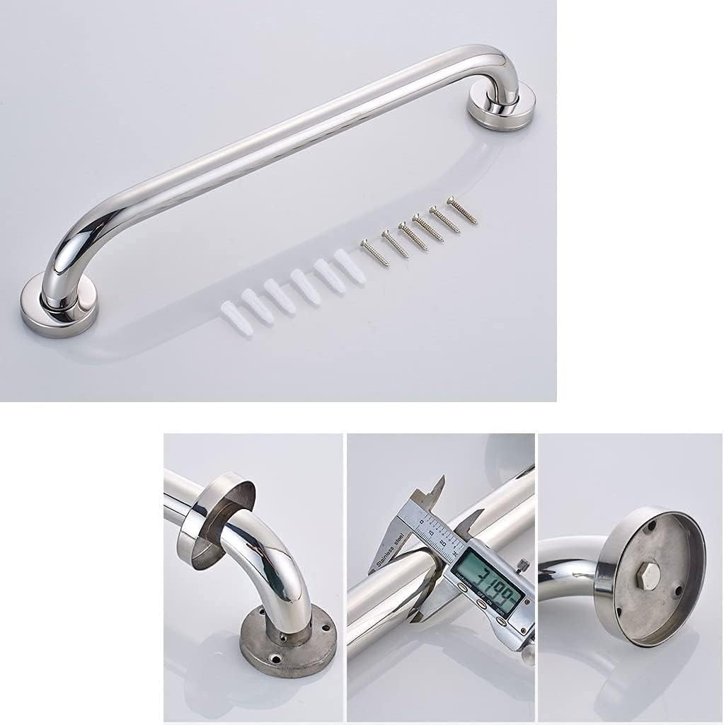 Universal Towel Rack, Bathroom Grab bar, Mirrored Shower Polished Chrome Toilet Safety Support bar