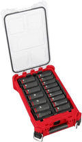 16Pc 49-66-6803 Impact Duty Socket Set for Milwaukee 1/2' Drive Packout Socket Set - Black