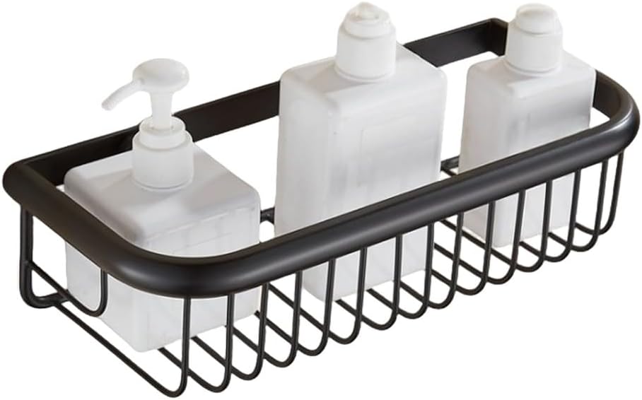 Black Brass Bathroom Accessories Hardware Set Towel Bar Rail Rack Toilet Paper Holder Brush Shower Soap Dish,30cm