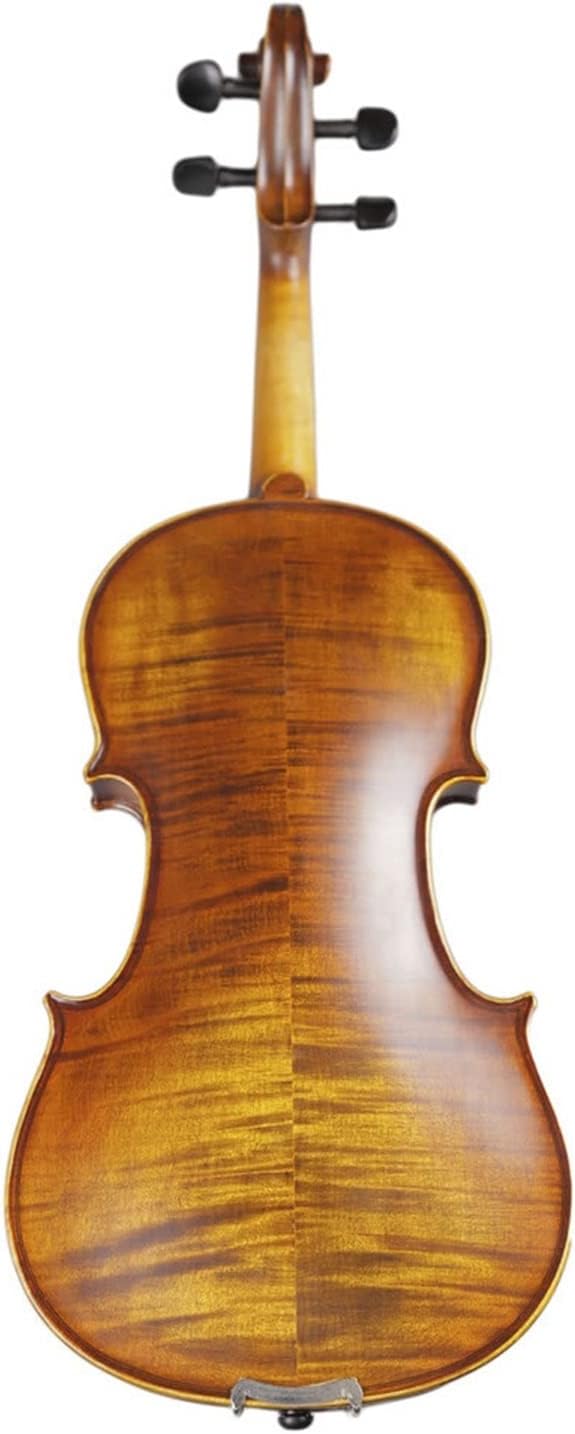 TSTS Handmade Matte Violin with Brazilian Bow Ebony Accessories Violin Musical Instrument Adults Violins (Color : 1/2)